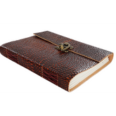 Jurnal Vintage, Copertă Piele Naturală, KR-L001, Krashell
